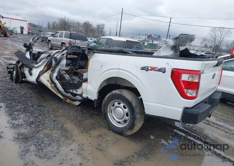 2022 Ford F-150 Xl из США, поврежденный, VIN 1FTEW1EB3NKE30976